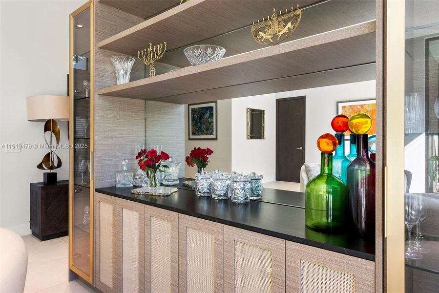 Furnished interior view inside a new home in , Miami Shores (Image 8). Furnished interior view inside a new home in , Miami Shores (Image 8).