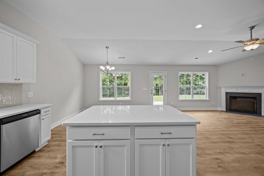 Representative furnished interior of a home built from the Westbrook by Bill Clark Homes in Davenport Farms, Winterville (Image 8). Representative furnished interior of a home built from the Westbrook by Bill Clark Homes in Davenport Farms, Winterville (Image 8).