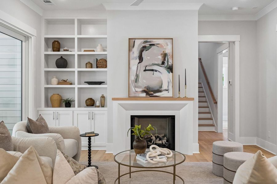 Furnished interior view inside a new home in , Charleston (Image 7).