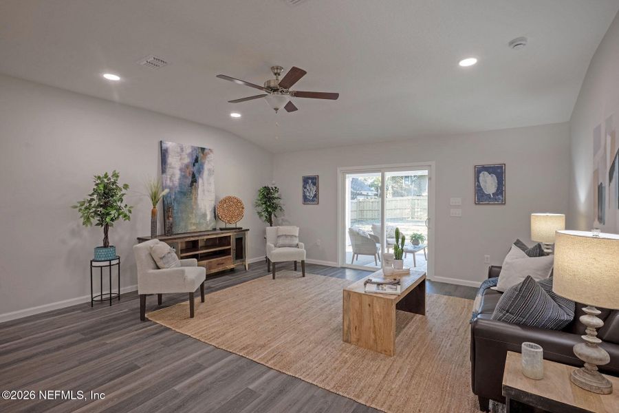 Furnished interior view inside a new home in , Jacksonville (Image 16).
