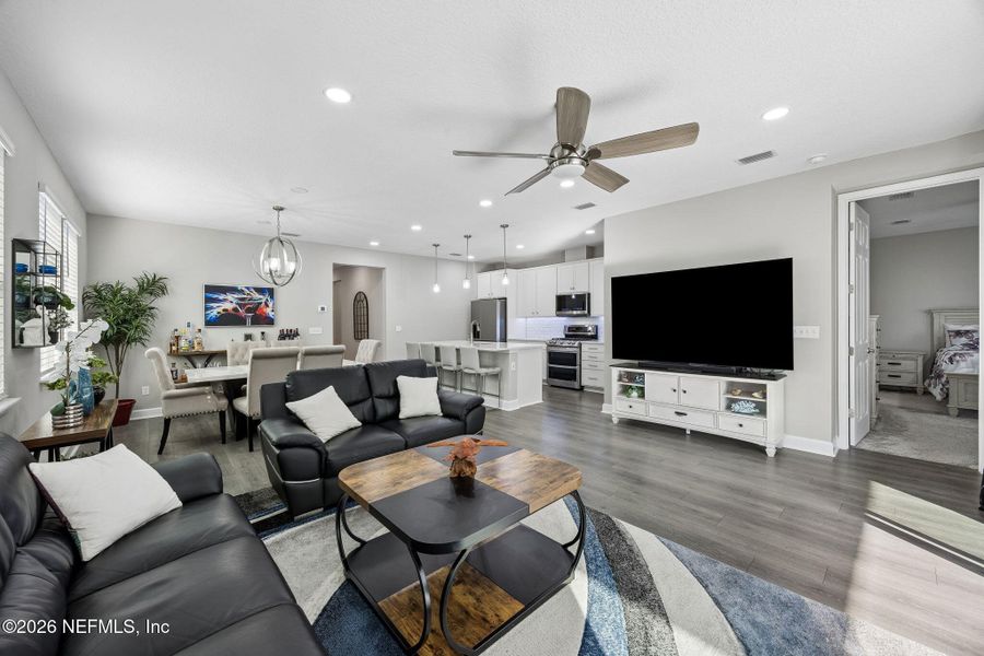 Furnished interior view inside a new home in Tributary, Yulee (Image 18).