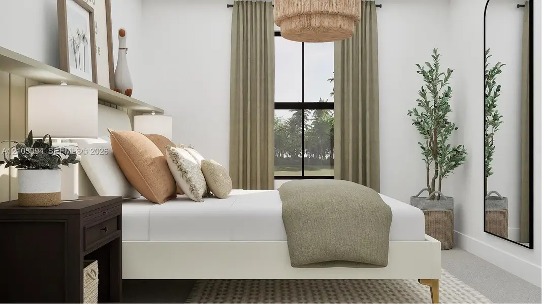Furnished interior view inside a new home in Mainstreet, Coconut Creek (Image 3).