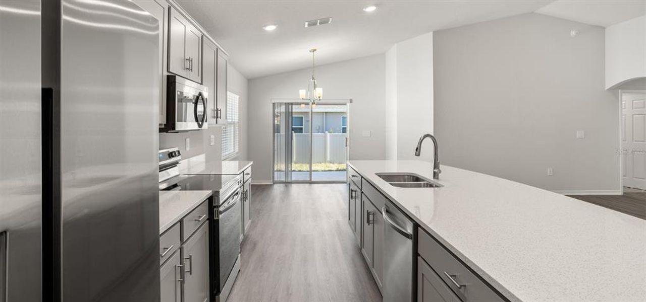 Furnished interior view inside a new home in VillaMar, Winter Haven (Image 8).
