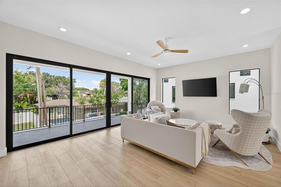 Furnished interior view inside a new home in , St. Petersburg (Image 10).