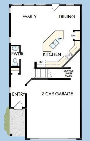2D floor plan layout of this home in , Charleston, SC (Image 3).
