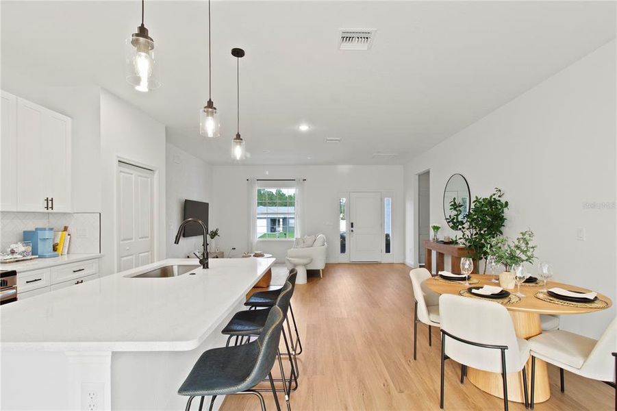 Furnished interior view inside a new home in , Ocala (Image 12). Furnished interior view inside a new home in , Ocala (Image 12).
