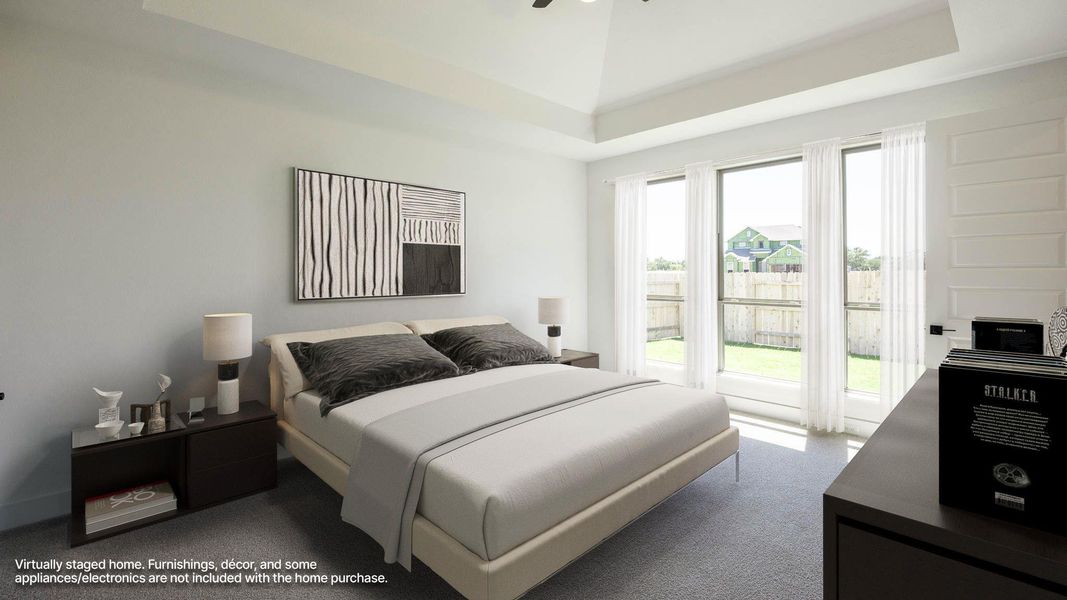 Furnished interior view inside a new home in Nolina, Georgetown (Image 9).