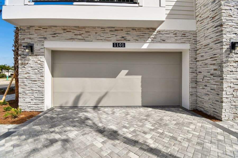 Representative exterior details of a home built from the Driftwood by Tri Pointe Homes in EvenTide, New Smyrna Beach (Image 4).