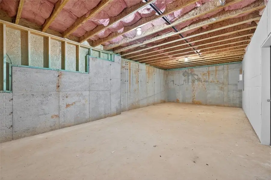 In-progress construction of a new home in , Gainesville, GA (Image 75).