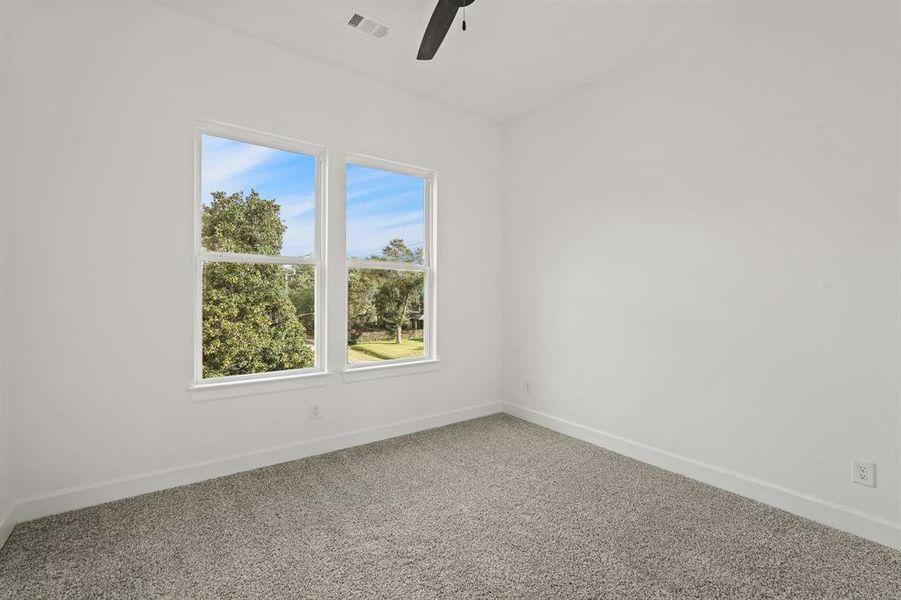 Another view of the guest bedroom.