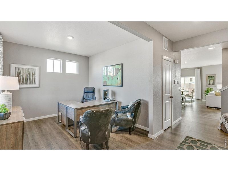 Furnished interior view inside a new home in Hansen Farm, Fort Collins (Image 22).