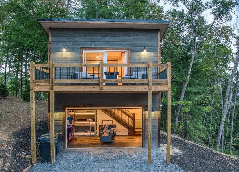 Exterior details and patio area of a home in , Mineral Bluff (Image 36). Exterior details and patio area of a home in , Mineral Bluff (Image 36).