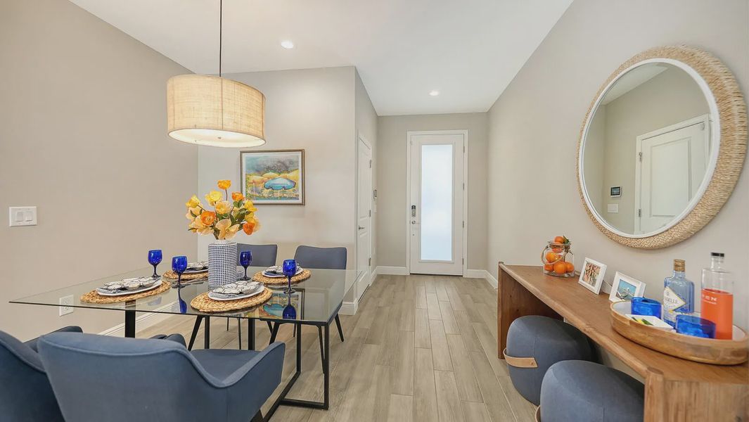 Representative furnished interior of a home built from the Avery by Neal Communities in SkySail, Naples (Image 18).