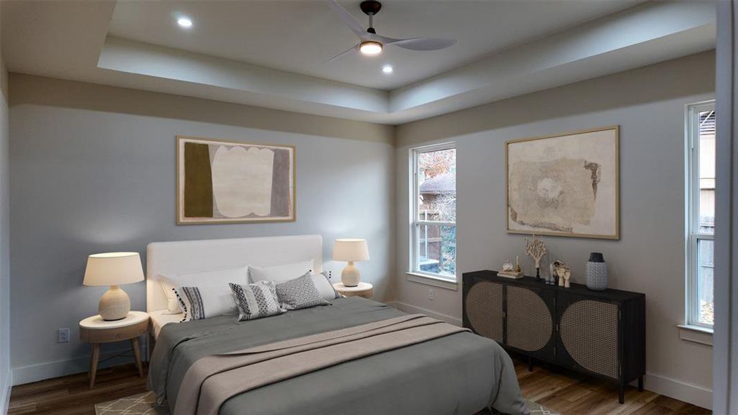 Furnished interior view inside a new home in , Lewisville (Image 7). Furnished interior view inside a new home in , Lewisville (Image 7).