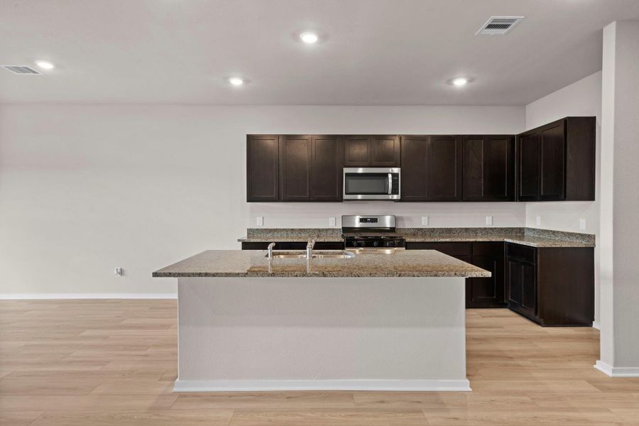 Furnished interior view inside a new home in Arabella on the Prairie, Richmond (Image 12).
