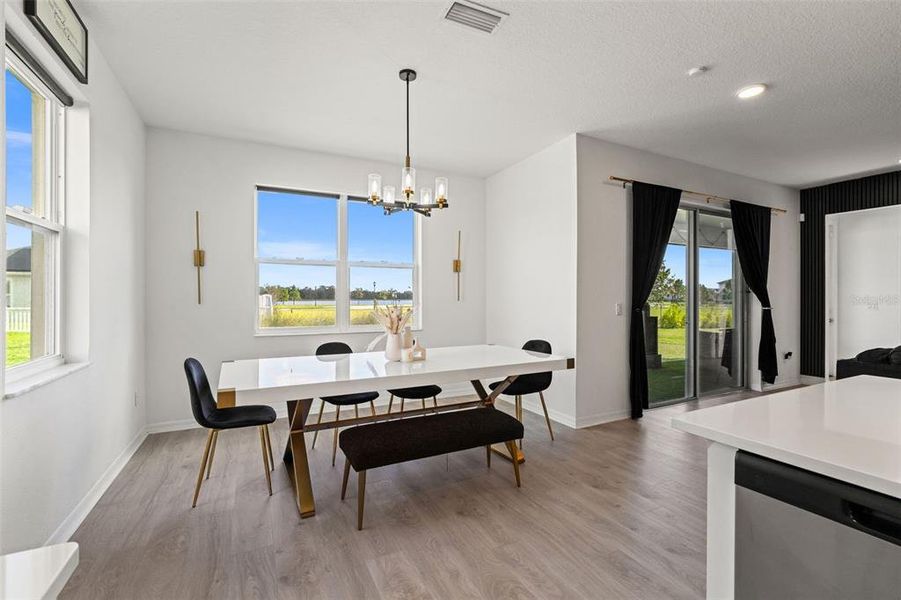 Furnished interior view inside a new home in , Wesley Chapel (Image 5).