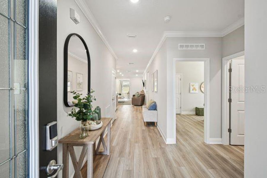 Furnished interior view inside a new home in , Mount Plymouth (Image 35).