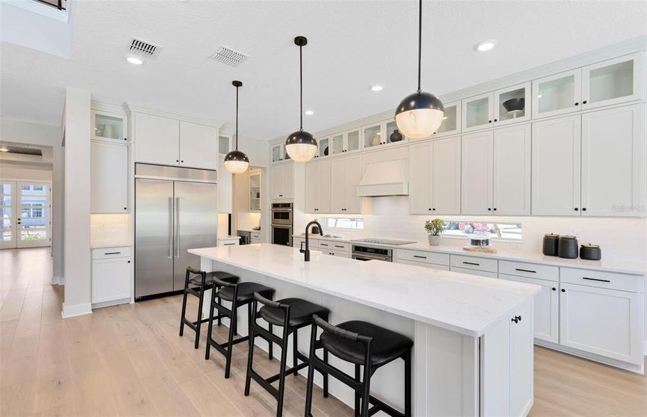 Furnished interior view inside a new home in Parkside Trails, Clermont (Image 33).
