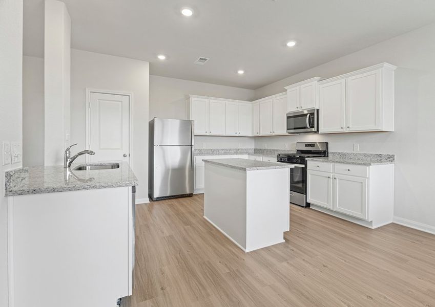 Exceptional counterspace in the kitchen Exceptional counterspace in the kitchen