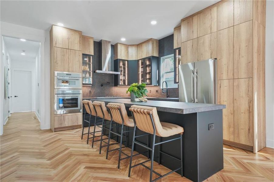 Furnished interior view inside a new home in , Atlanta (Image 10).