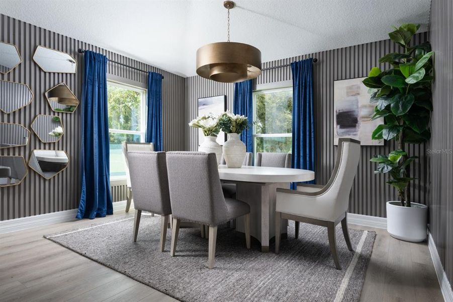 Furnished interior view inside a new home in Cherrywood Preserve, Ocala (Image 15).