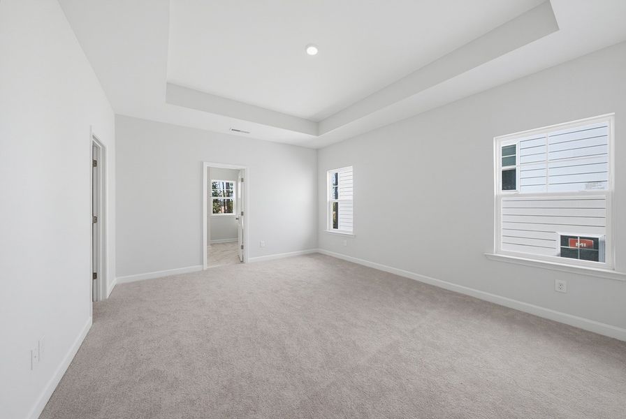 Spacious, unfurnished interior of a new home in Sweetbrier, Durham (Image 26).