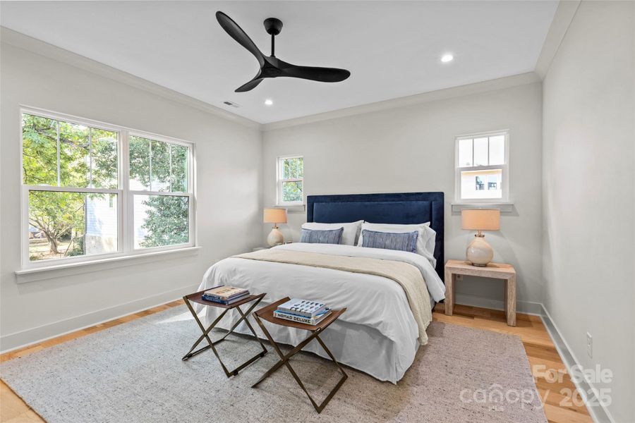 Furnished interior view inside a new home in , Charlotte (Image 27).