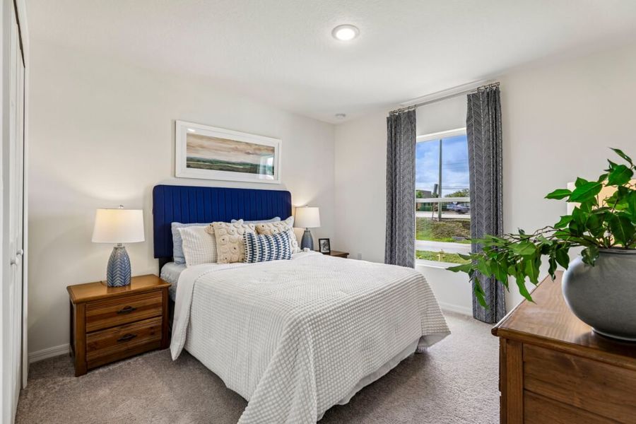 Representative furnished interior of a home built from the Sylvester by Holiday Builders in Citrus Springs, Citrus Springs (Image 15).