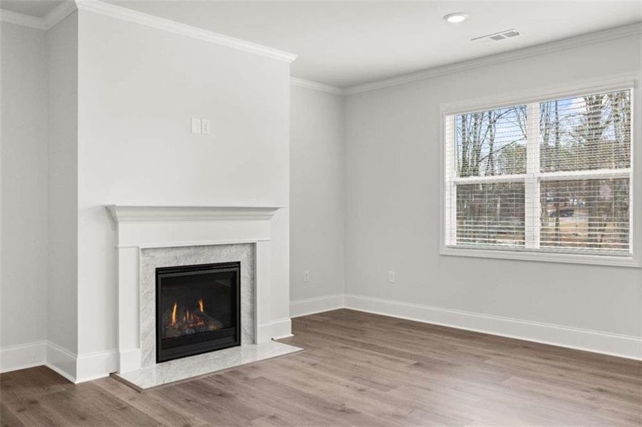 Spacious, unfurnished interior of a new home in Holland Estates, Powder Springs (Image 49).