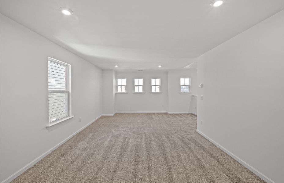 Spacious, unfurnished interior of a new home in Parkside Crossing, Charlotte (Image 48). Spacious, unfurnished interior of a new home in Parkside Crossing, Charlotte (Image 48).