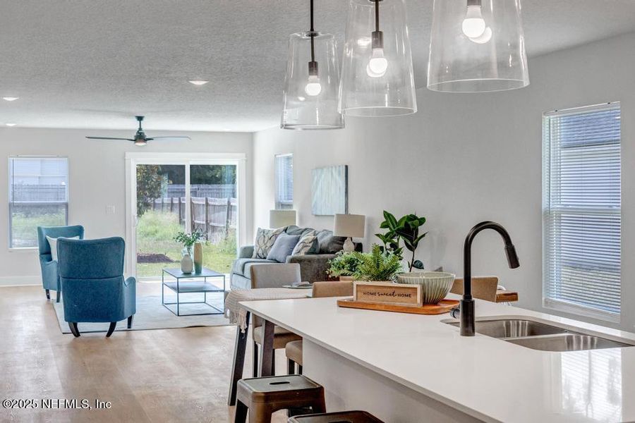 Furnished interior view inside a new home in , Jacksonville (Image 11).