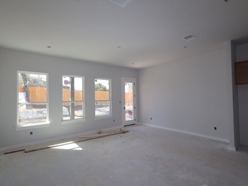 In-progress construction of a new home in Heritage, Dripping Springs, TX (Image 29).