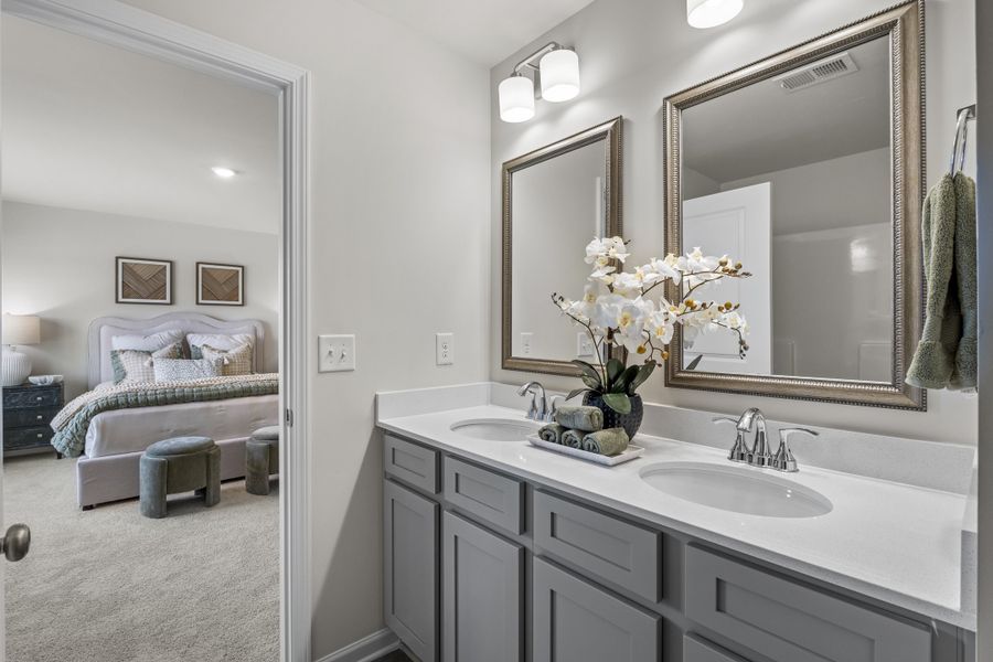 Representative furnished interior of a home built from the Balsa 25 by McGuinn Homes in Knox Place, Hephzibah (Image 41).