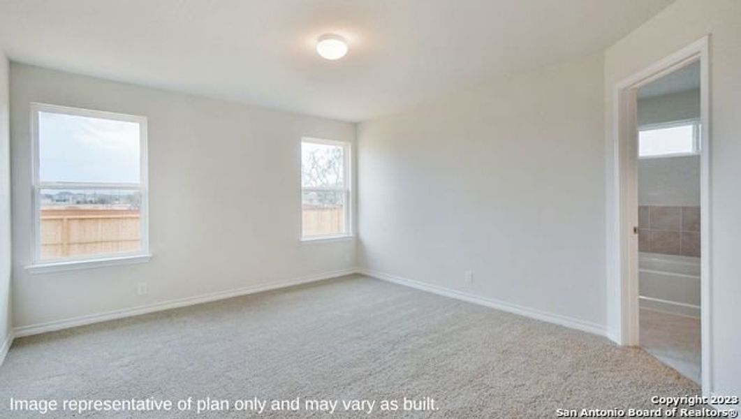 Spacious, unfurnished interior of a new home in Steele Creek, Cibolo (Image 12).