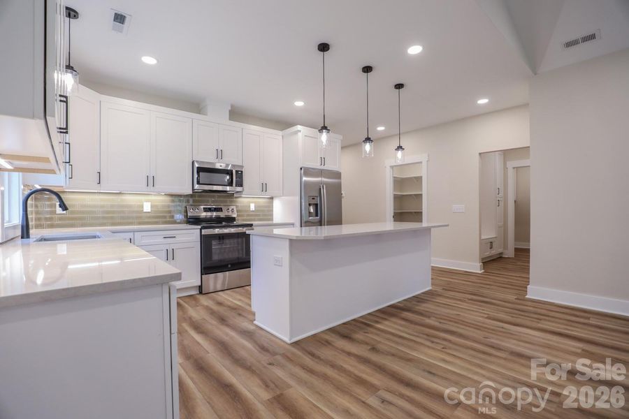 Furnished interior view inside a new home in , Morganton (Image 8).