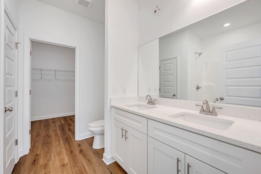 Furnished interior view inside a new home in Barton's Bend, Crestview (Image 13). Furnished interior view inside a new home in Barton's Bend, Crestview (Image 13).