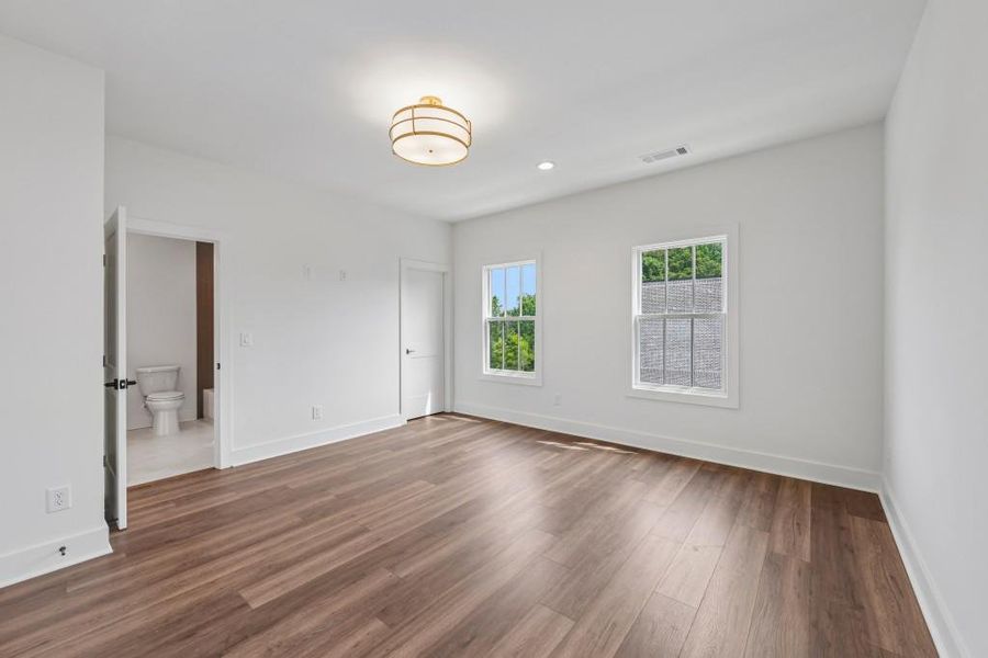 Spacious, unfurnished interior of a new home in Skyview On Broad, Sugar Hill (Image 41). Spacious, unfurnished interior of a new home in Skyview On Broad, Sugar Hill (Image 41).