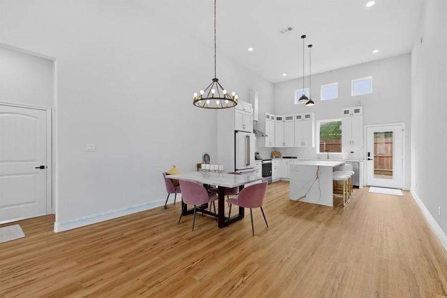 Furnished interior view inside a new home in , Granbury (Image 6).