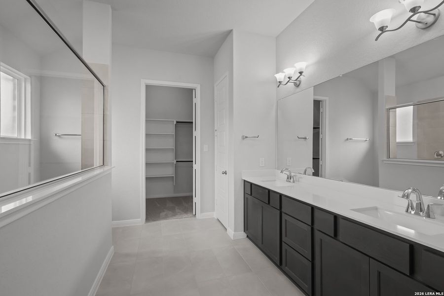 Furnished interior view inside a new home in Homestead, Schertz (Image 12).