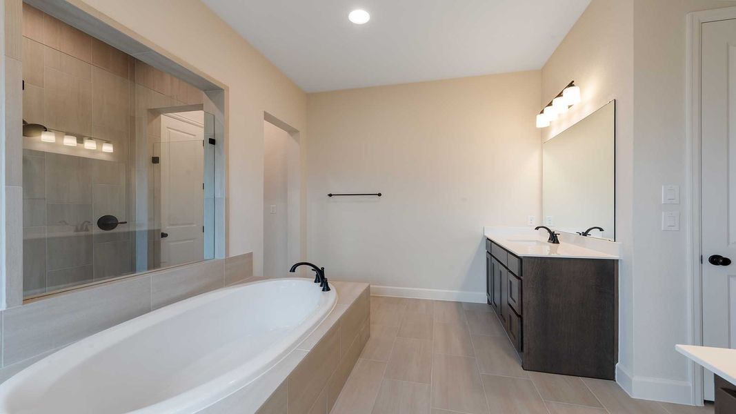 Furnished interior view inside a new home in Meraki, Forney (Image 11).