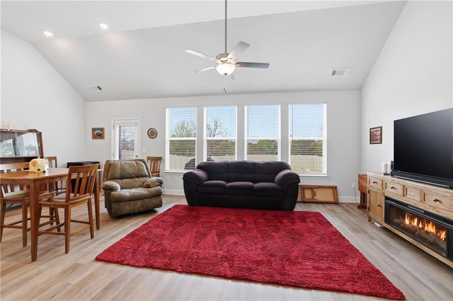 Furnished interior view inside a new home in , Commerce (Image 7).