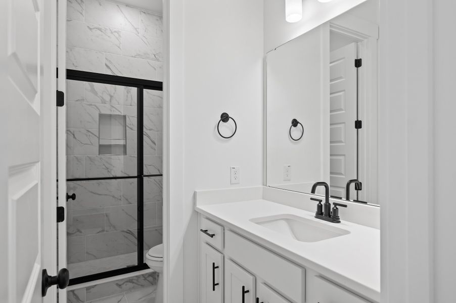 Representative furnished interior of a home built from the Sara by Hunter Quinn Homes in Palm Coast Homes, Palm Coast (Image 6).