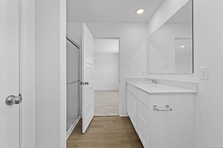 Furnished interior view inside a new home in Corley Farms, Boerne (Image 4).