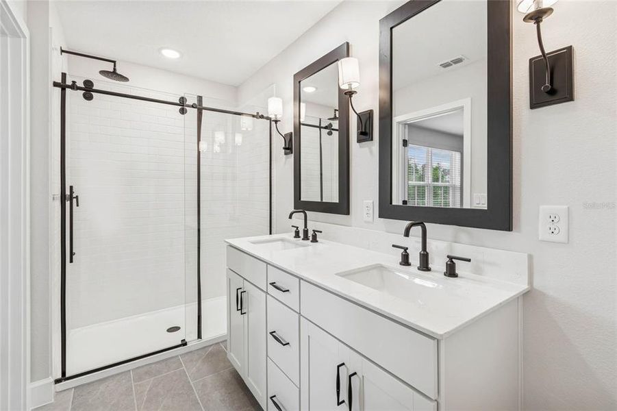 Furnished interior view inside a new home in Aspire at Canter Creek, Davenport (Image 9).