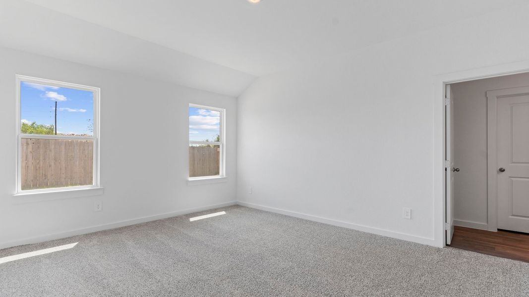 Spacious, unfurnished interior of a new home in Tamarron, Fulshear (Image 34). Spacious, unfurnished interior of a new home in Tamarron, Fulshear (Image 34).