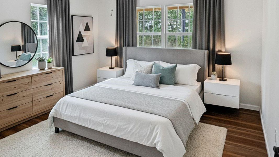 Furnished interior view inside a new home in , Jasper (Image 6). Furnished interior view inside a new home in , Jasper (Image 6).