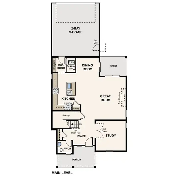 2D floor plan layout for the The Langston by Century Communities in Windler, Aurora, CO (Image 2). 2D floor plan layout for the The Langston by Century Communities in Windler, Aurora, CO (Image 2).
