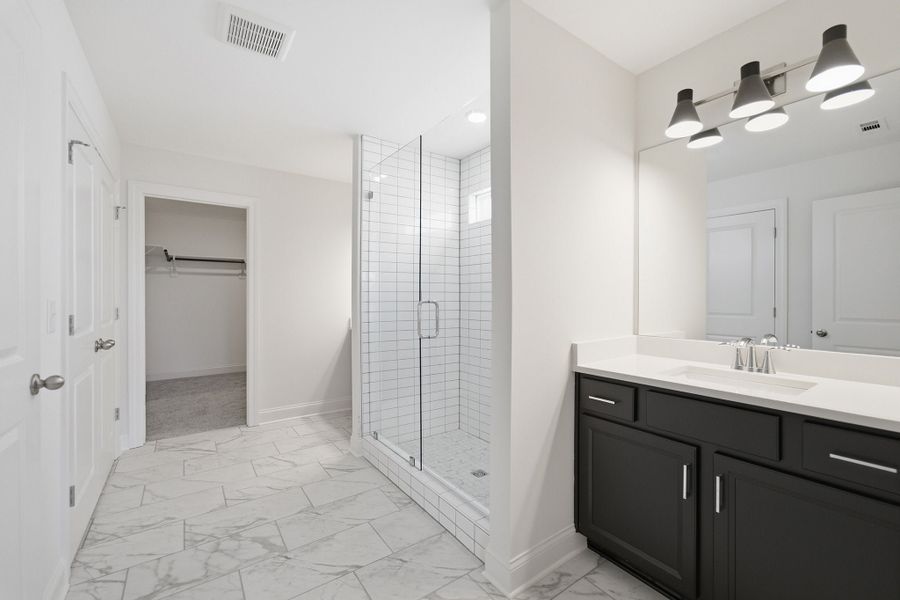 Furnished interior view inside a new home in McCain's Station, Gallatin (Image 13).