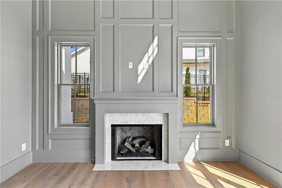 Furnished interior view inside a new home in , Dawsonville (Image 10).