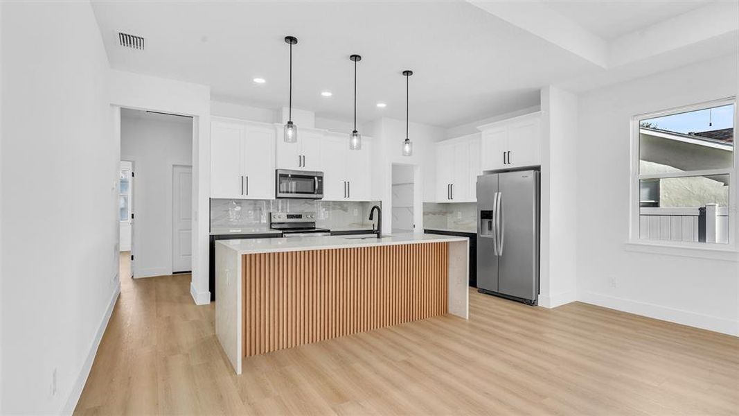 Furnished interior view inside a new home in , St. Petersburg (Image 7).